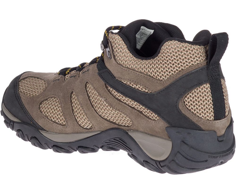 Merrell Vandrestøvler Herre - Yokota 2 Mid Waterproof Wide Width - Brune - JNK807654
